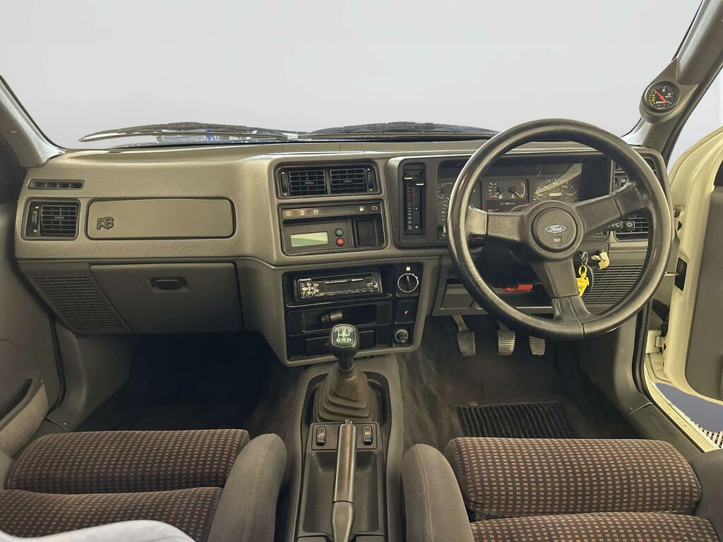 Ford Sierra Hatchback White #2