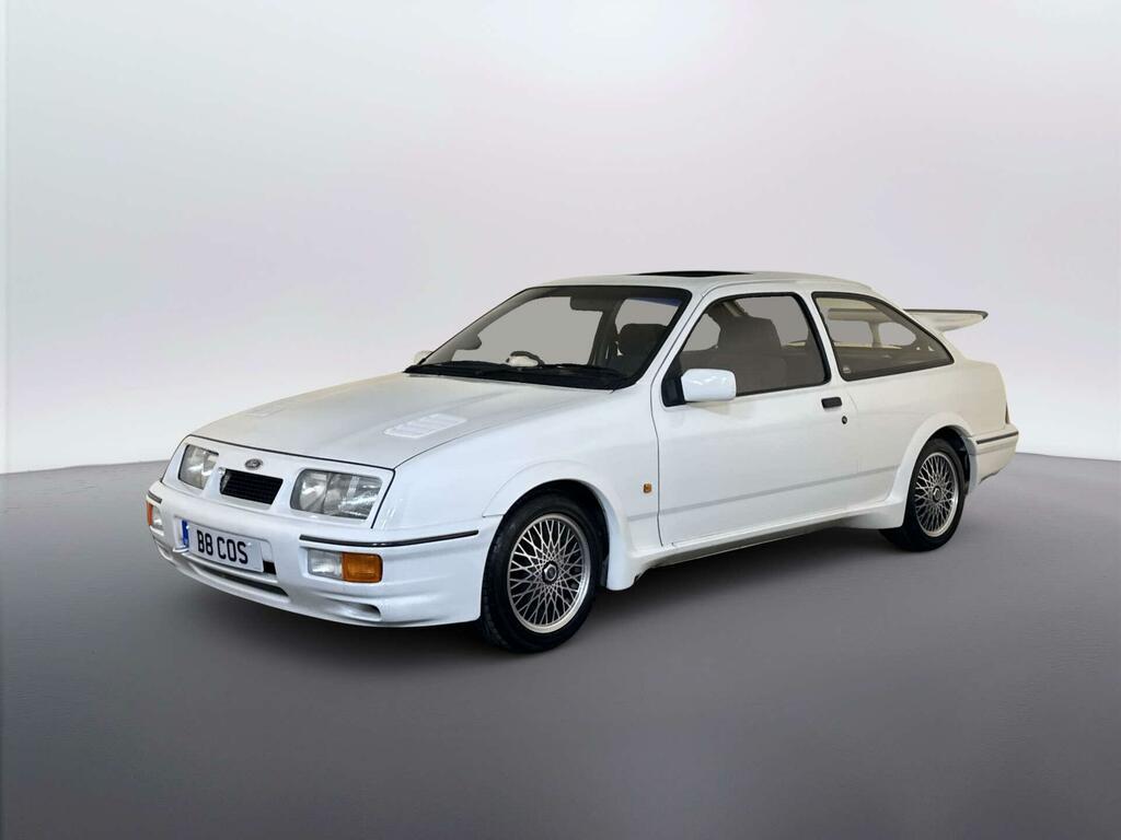 Ford Sierra Hatchback White #4