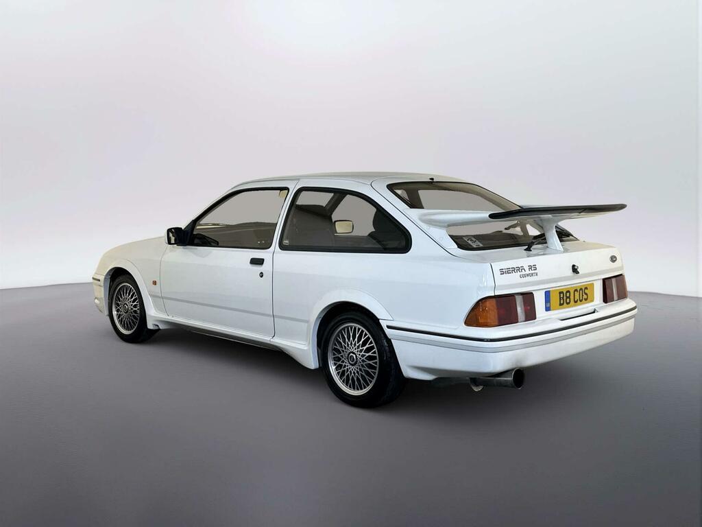 Ford Sierra Hatchback White #6