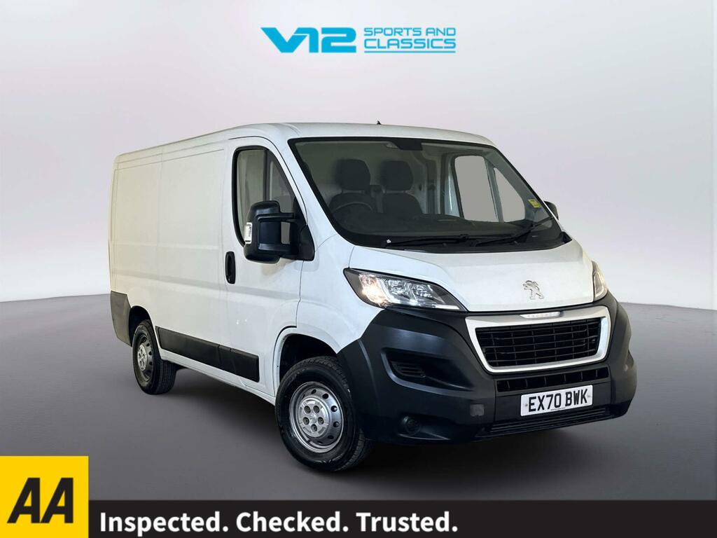 Peugeot Boxer 2.2 Bluehdi 333 Professional Panel Van White