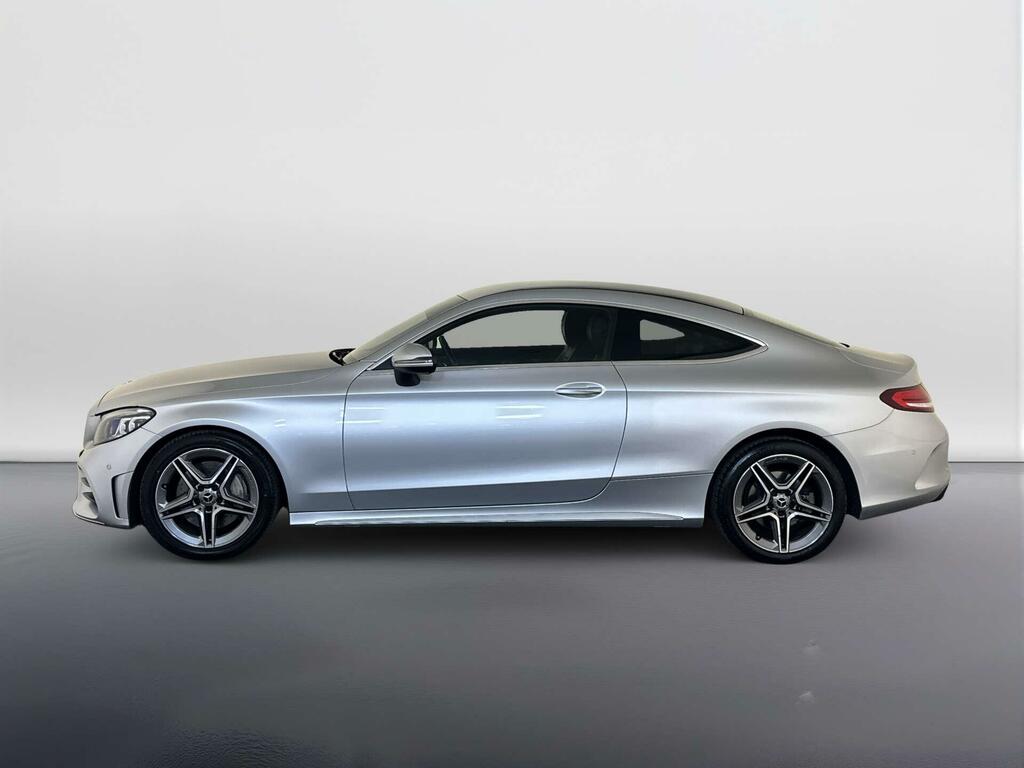 Mercedes-Benz C Class 2.0 C300 Amg Line Premium Coupe G-tro KJ19UGZ Silver #5