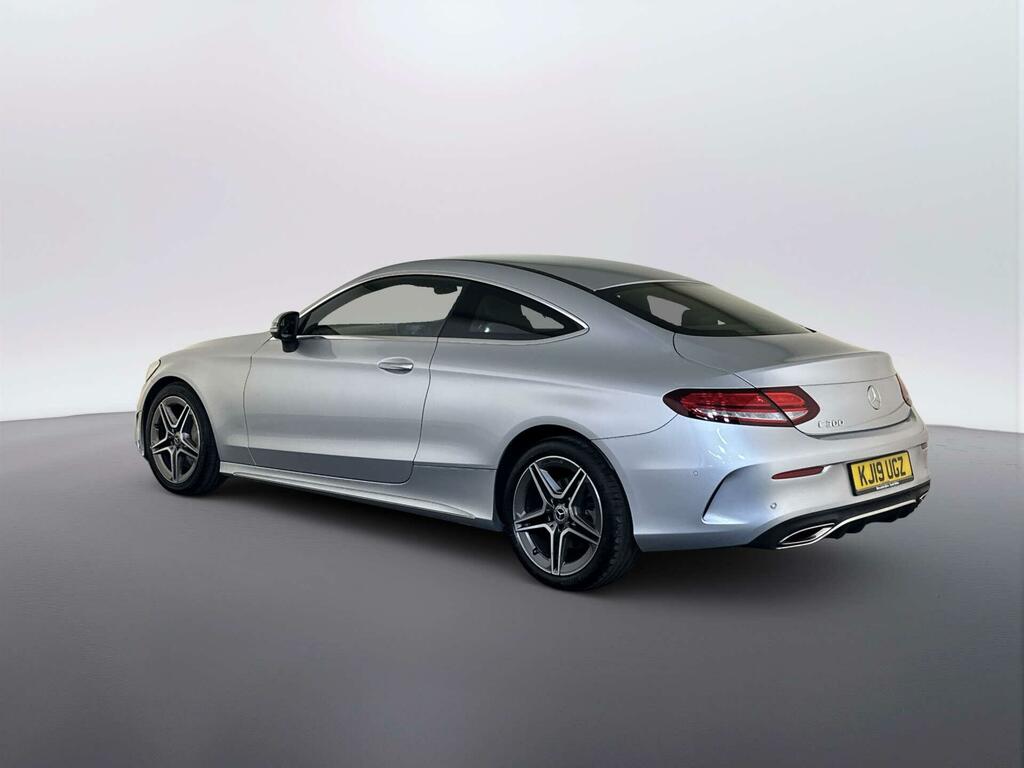 Mercedes-Benz C Class 2.0 C300 Amg Line Premium Coupe G-tro KJ19UGZ Silver #6
