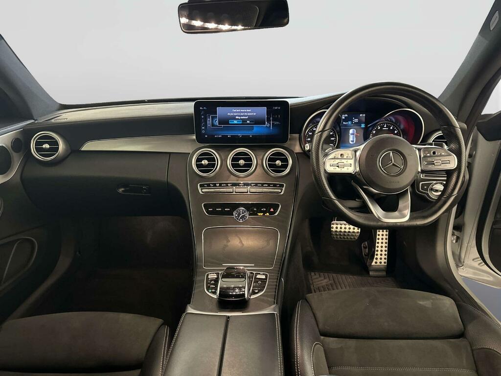 Mercedes-Benz C Class 2.0 C300 Amg Line Premium Coupe G-tro KJ19UGZ Silver #2