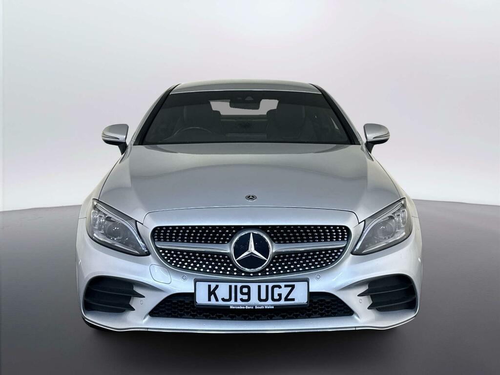 Mercedes-Benz C Class 2.0 C300 Amg Line Premium Coupe G-tro KJ19UGZ Silver #3
