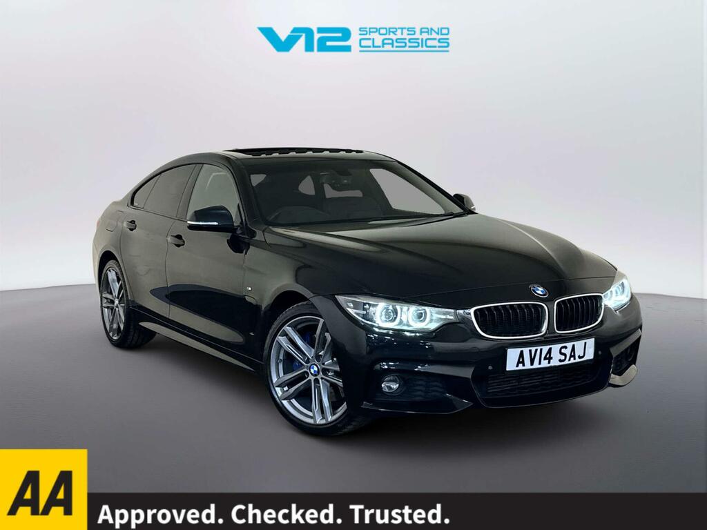 BMW 4 Series Gran Coupe 2.0 420D M Sport Hatchback Xdrive Black