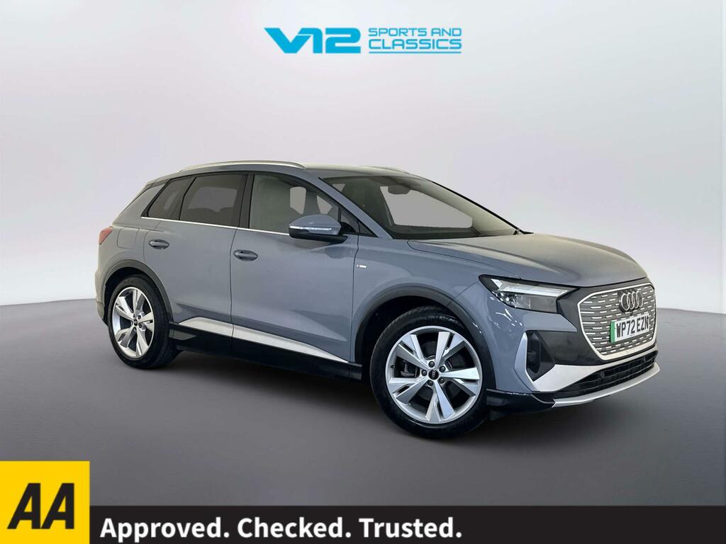 Audi Q4 E Tron 35 S Line Suv 55Kwh 170 Ps Grey