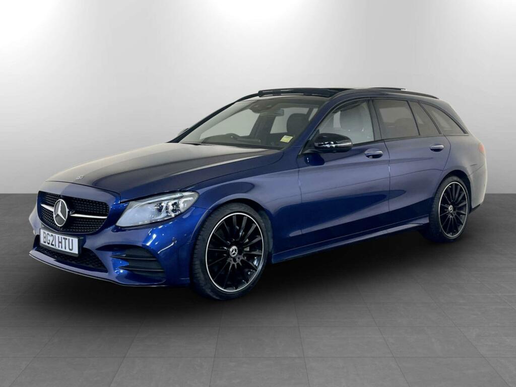 Mercedes-Benz C Class 1.5 C200 Mhev Amg Line Night Edition Premium Plus Blue #4
