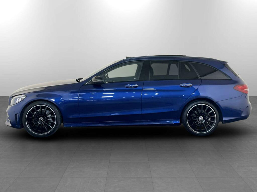 Mercedes-Benz C Class 1.5 C200 Mhev Amg Line Night Edition Premium Plus Blue #5