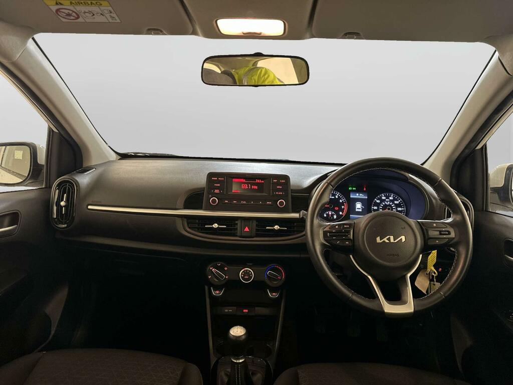 Kia Picanto 1.0 Dpi 2 Hatchback Euro 6 Ss White #2