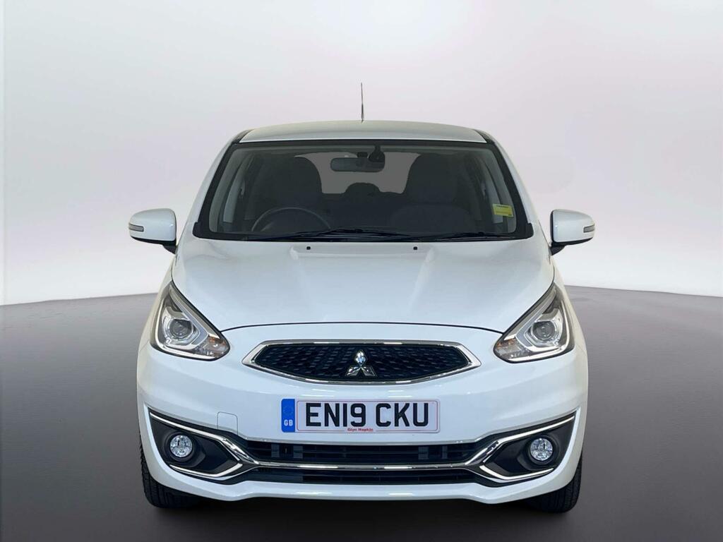 Mitsubishi Mirage 1.2 4 Hatchback Cvt Euro 6 Ss 79 Ps White #3