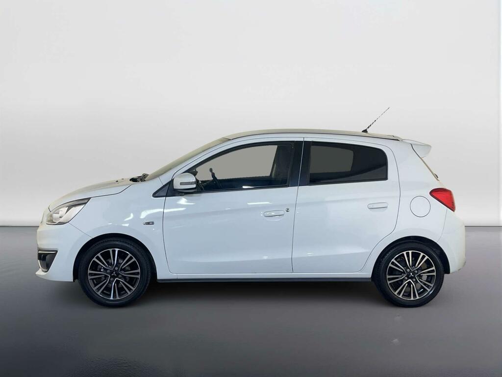 Mitsubishi Mirage 1.2 4 Hatchback Cvt Euro 6 Ss 79 Ps White #5