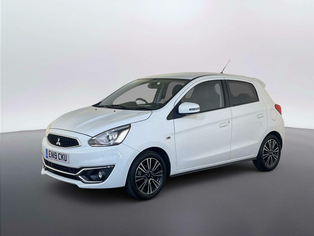 Mitsubishi Mirage 1.2 4 Hatchback Cvt Euro 6 Ss 79 Ps White #4