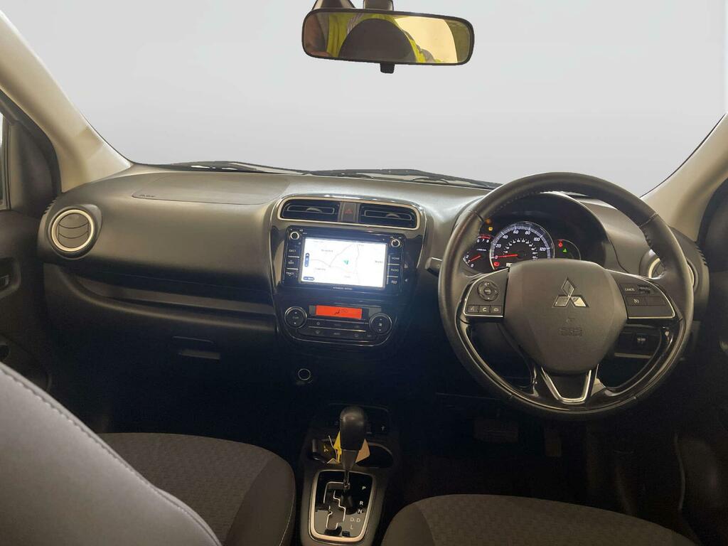 Mitsubishi Mirage 1.2 4 Hatchback Cvt Euro 6 Ss 79 Ps White #2