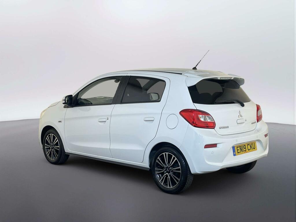 Mitsubishi Mirage 1.2 4 Hatchback Cvt Euro 6 Ss 79 Ps White #6