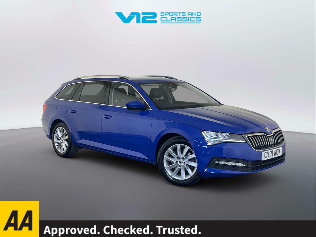 Skoda Superb 2.0 Tdi Se Technology Estate Dsg Euro 6 Blue