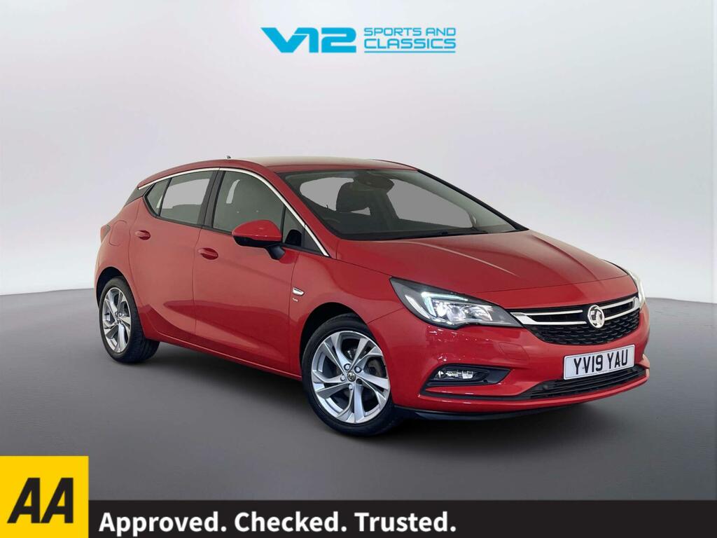 Vauxhall Astra 1.4I Turbo Gpf Sri Nav Hatchback E Red