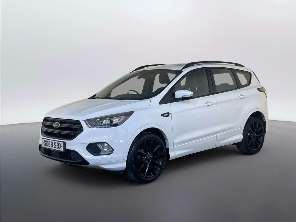 Ford Kuga 1.5T Ecoboost Gpf St-line X Suv SD68SBX White #4