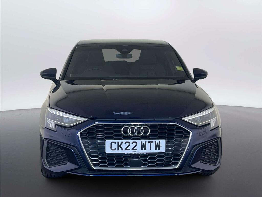 Audi A3 1.4 Tfsie 40 S Line Sportback Plug-in H CK22WTW Blue #3