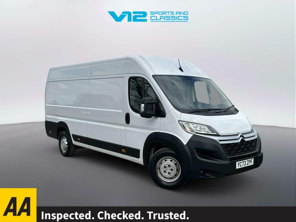 Citroen Relay 2.2 Bluehdi 35 Enterprise Edition Panel Van Di White