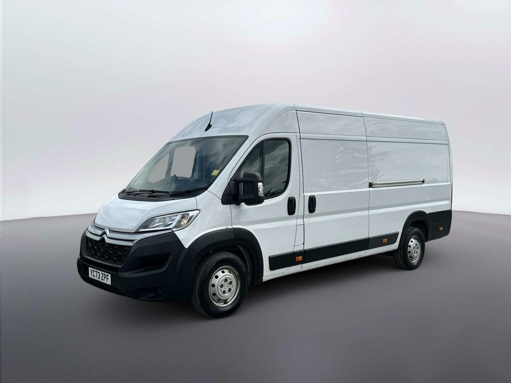 Citroen Relay 2.2 Bluehdi 35 Enterprise Edition Panel Van Di YC73ZPF White #4