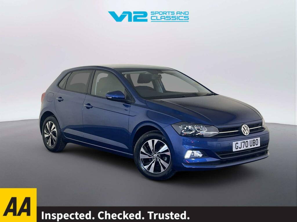 Volkswagen Polo 1.0 Tsi Match Hatchback Dsg Euro 6 Ss Blue