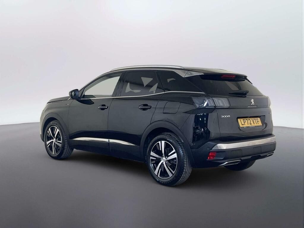 Peugeot 3008 1.6 13.2Kwh Gt Line Suv Plug-in Hybrid LP72VTF Black #6