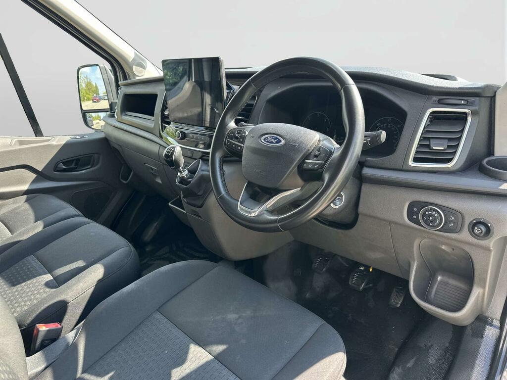 Ford Transit Custom 2.0 350 Ecoblue Trend Panel Van BT73DZC Silver #2