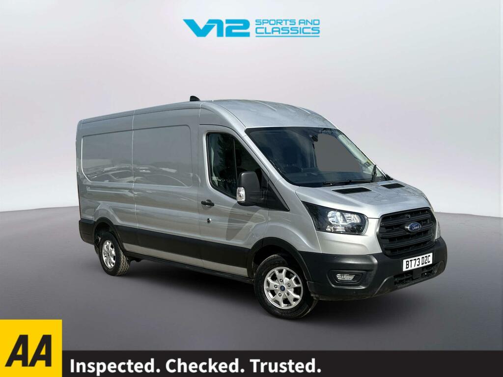 Ford Transit Custom 2.0 350 Ecoblue Trend Panel Van Silver