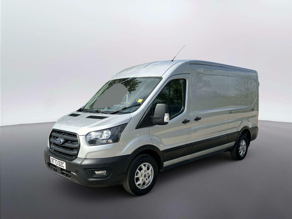 Ford Transit Custom 2.0 350 Ecoblue Trend Panel Van BT73DZC Silver #4