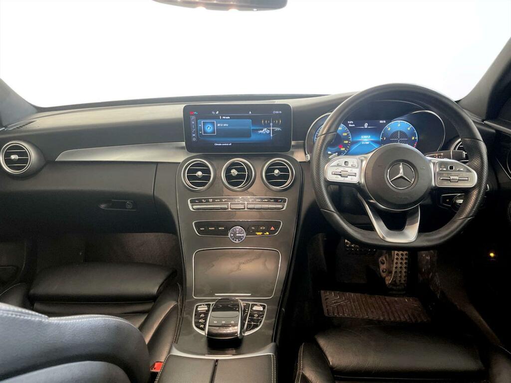 Mercedes-Benz C Class 2.0 C300d Amg Line Edition Premium Saloon Di WX21YUH Black #2