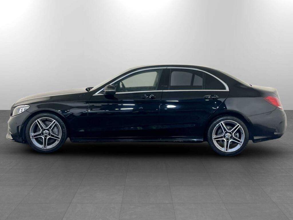 Mercedes-Benz C Class 2.0 C300d Amg Line Edition Premium Saloon Di WX21YUH Black #4