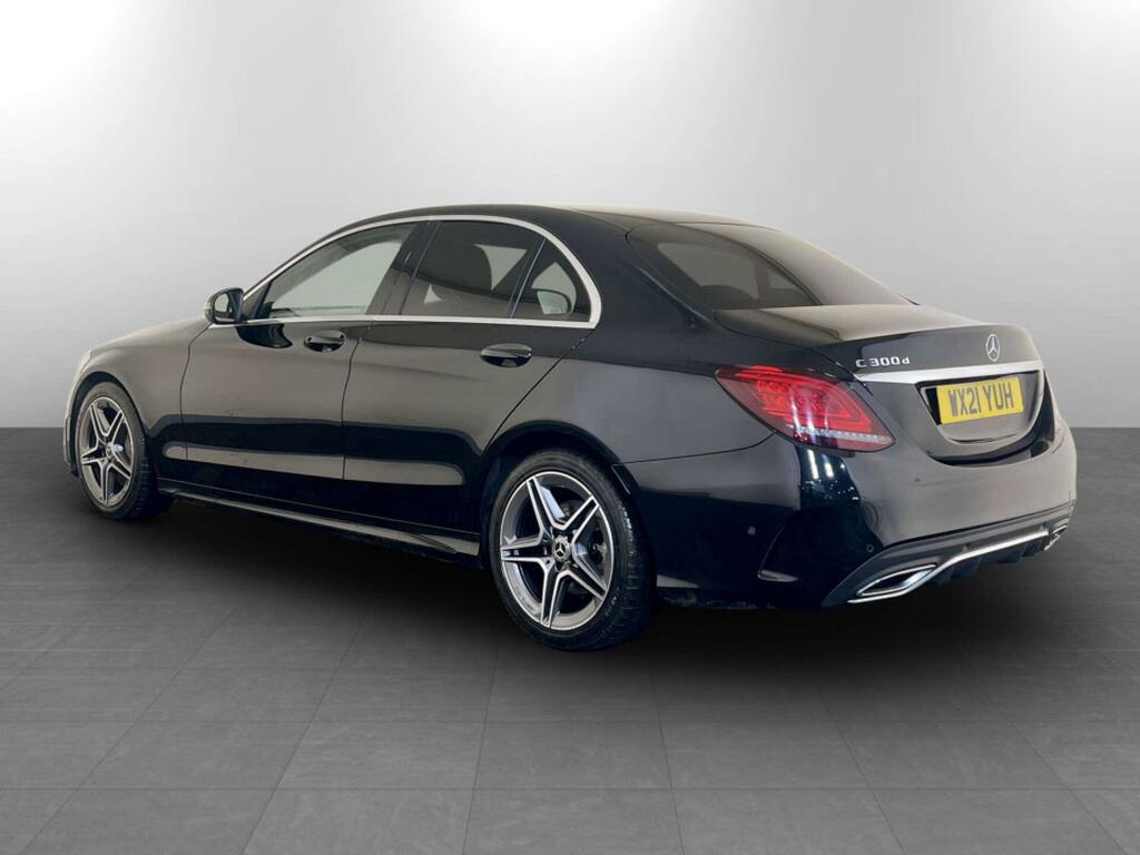 Mercedes-Benz C Class 2.0 C300d Amg Line Edition Premium Saloon Di WX21YUH Black #5