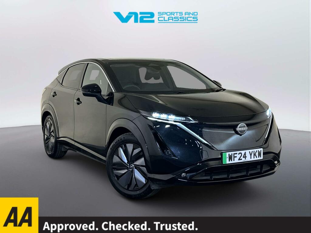 Nissan Ariya 63Kwh Advance Suv 7.4Kw Charger Black