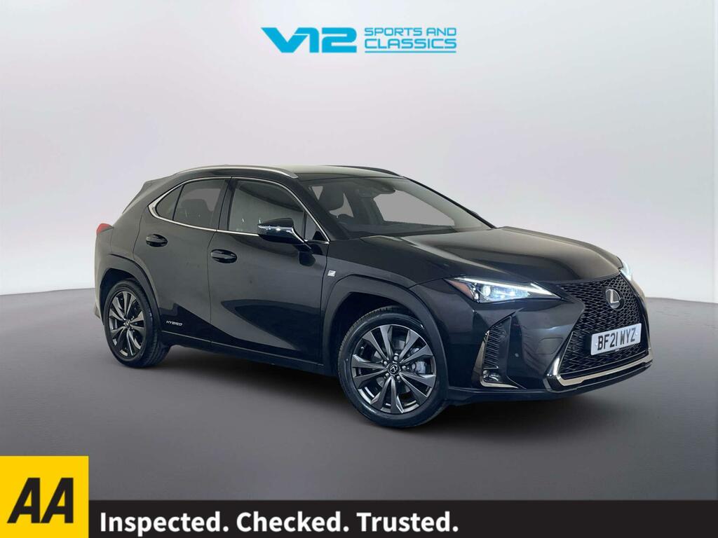Lexus UX 2.0 250H F Sport Suv Hybrid E-cvt Euro Black