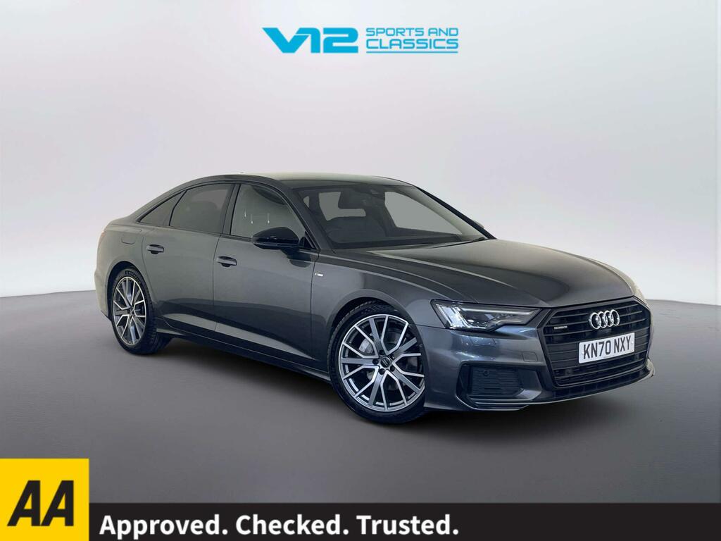 Audi A6 Saloon 2.0 Tfsi 45 Black Edition Saloon S Tron Grey