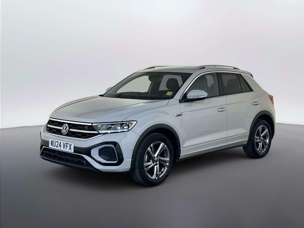 Volkswagen T-Roc 1.5 Tsi R-line Suv Euro 6 Ss WU24VFX Grey #4
