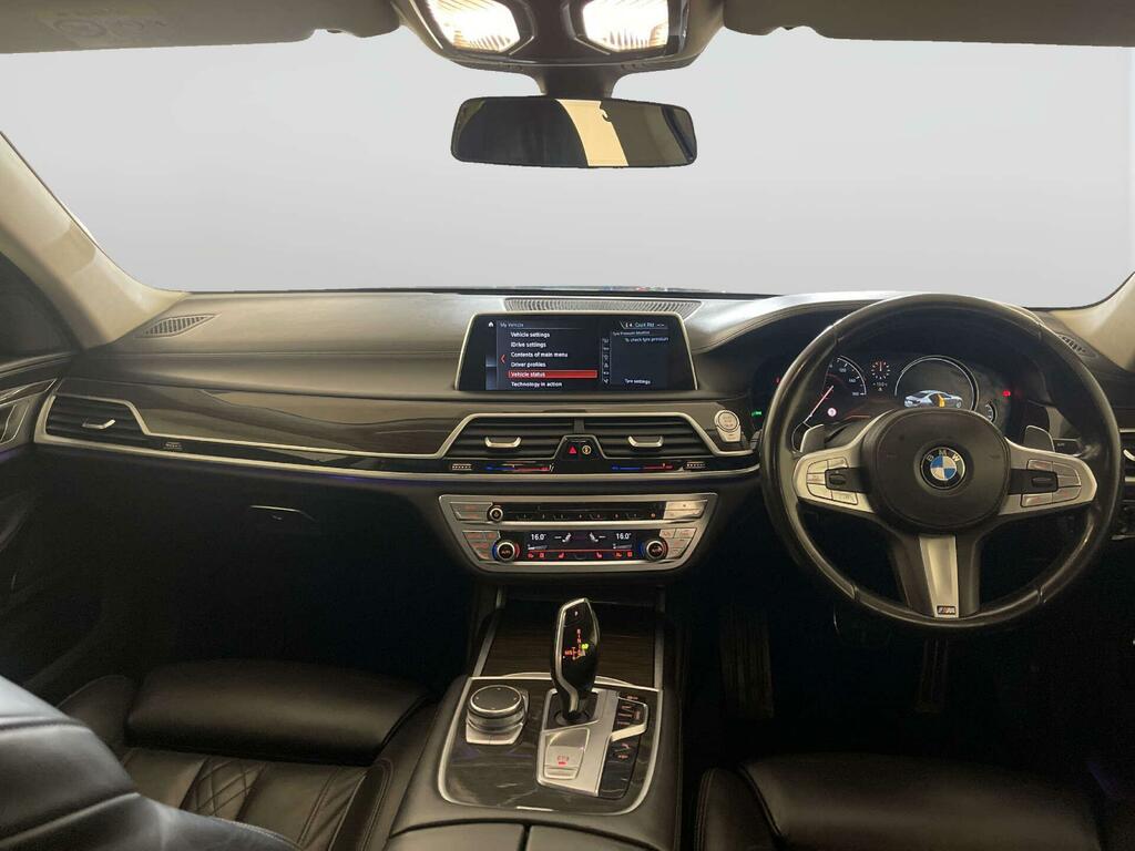 BMW 7 Series 3.0 740D M Sport Xdrive Euro 6 Ss Black #2