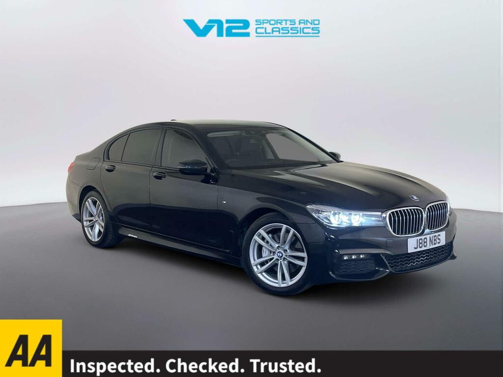 BMW 7 Series 3.0 740D M Sport Xdrive Euro 6 Ss Black