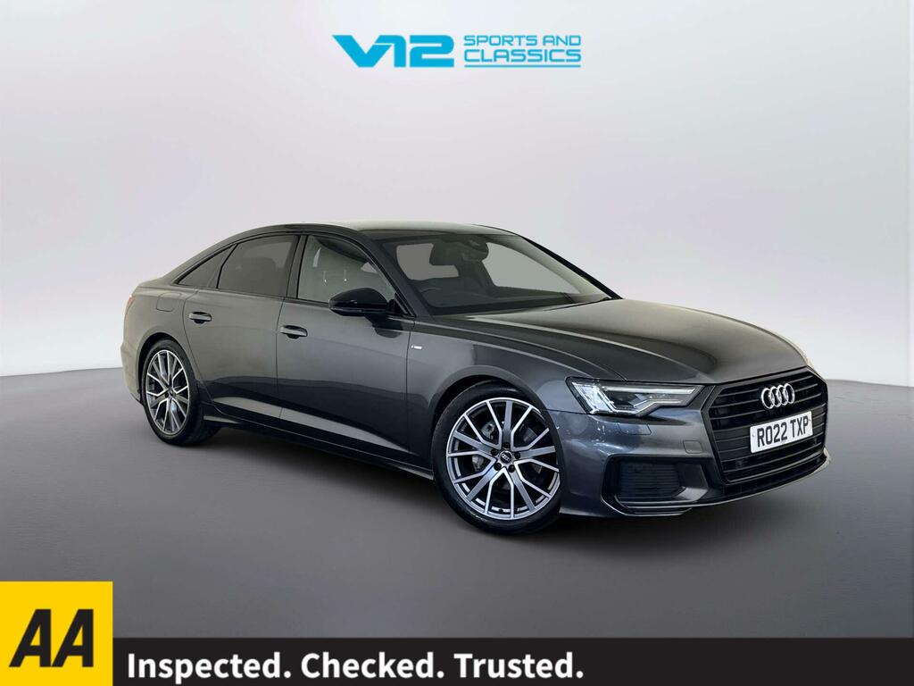 Audi A6 Saloon 2.0 Tfsi 40 Black Edition Saloon S Tron Grey