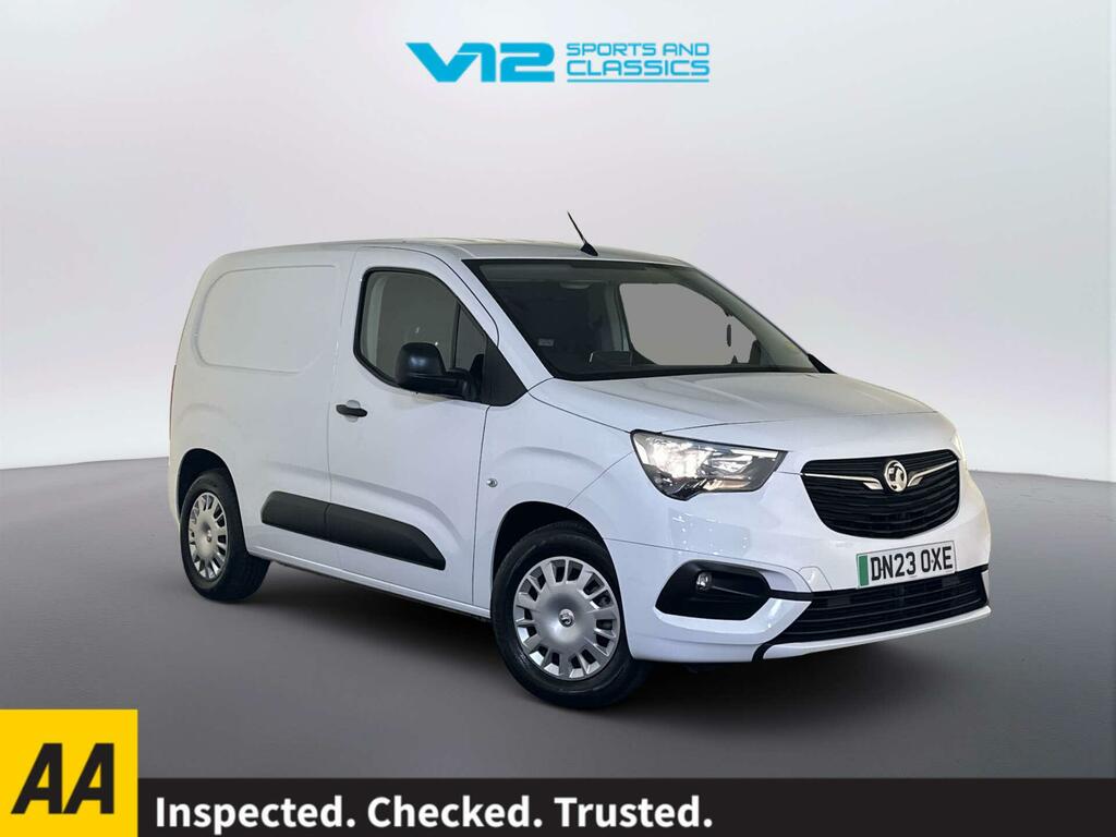 Vauxhall Combo-e Life 2300 50Kwh Sportive Panel Van L1 White