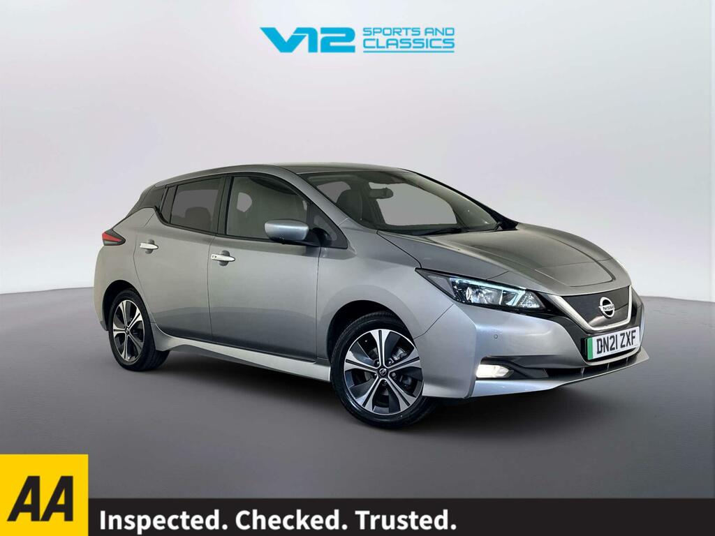 Nissan Leaf 62Kwh E N-connecta Hatchback 2 Silver