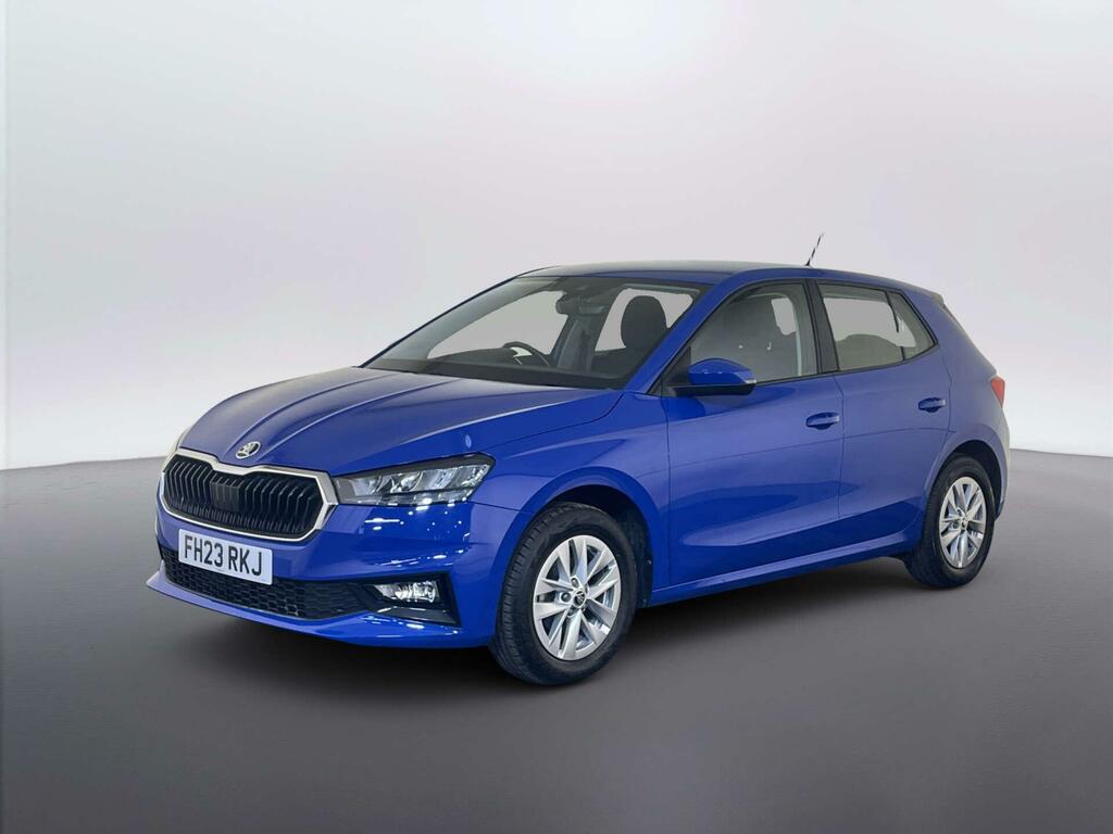 Skoda Fabia 1.0 Mpi Se Comfort Hatchback Eur FH23RKJ Blue #4