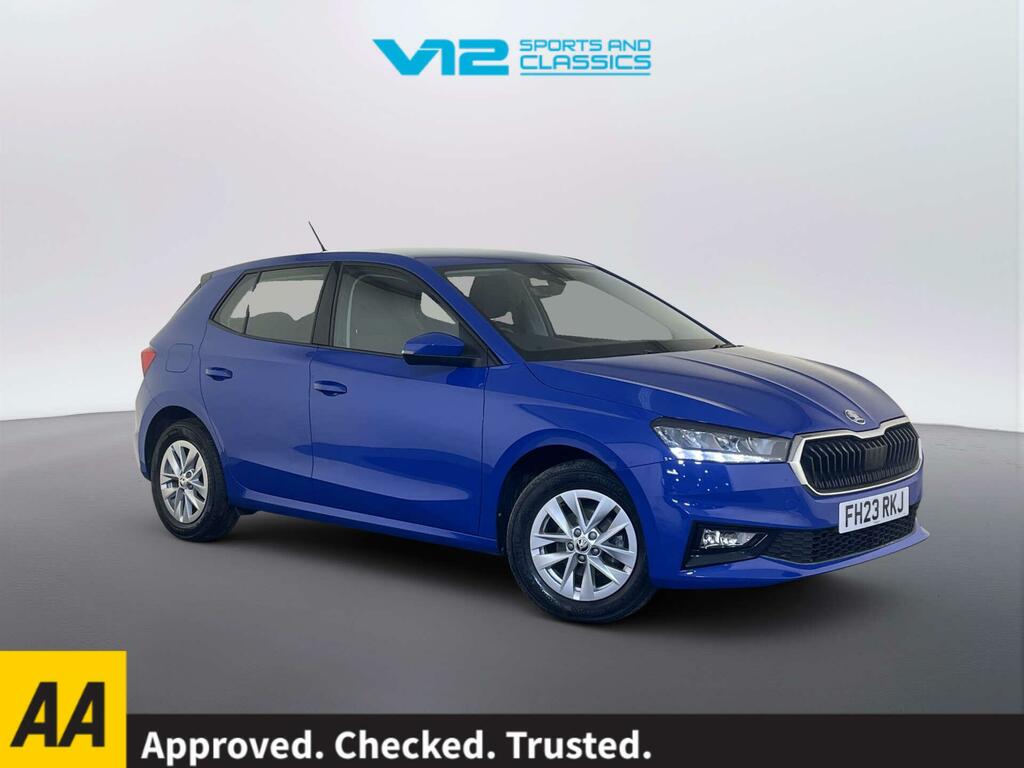 Skoda Fabia 1.0 Mpi Se Comfort Hatchback Eur Blue