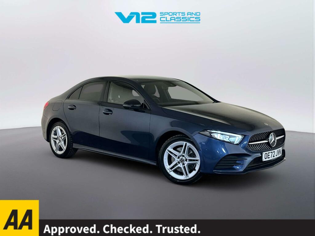 Mercedes-Benz A Class 1.3 A250e 15.6Kwh Amg Line Executive Saloon Blue