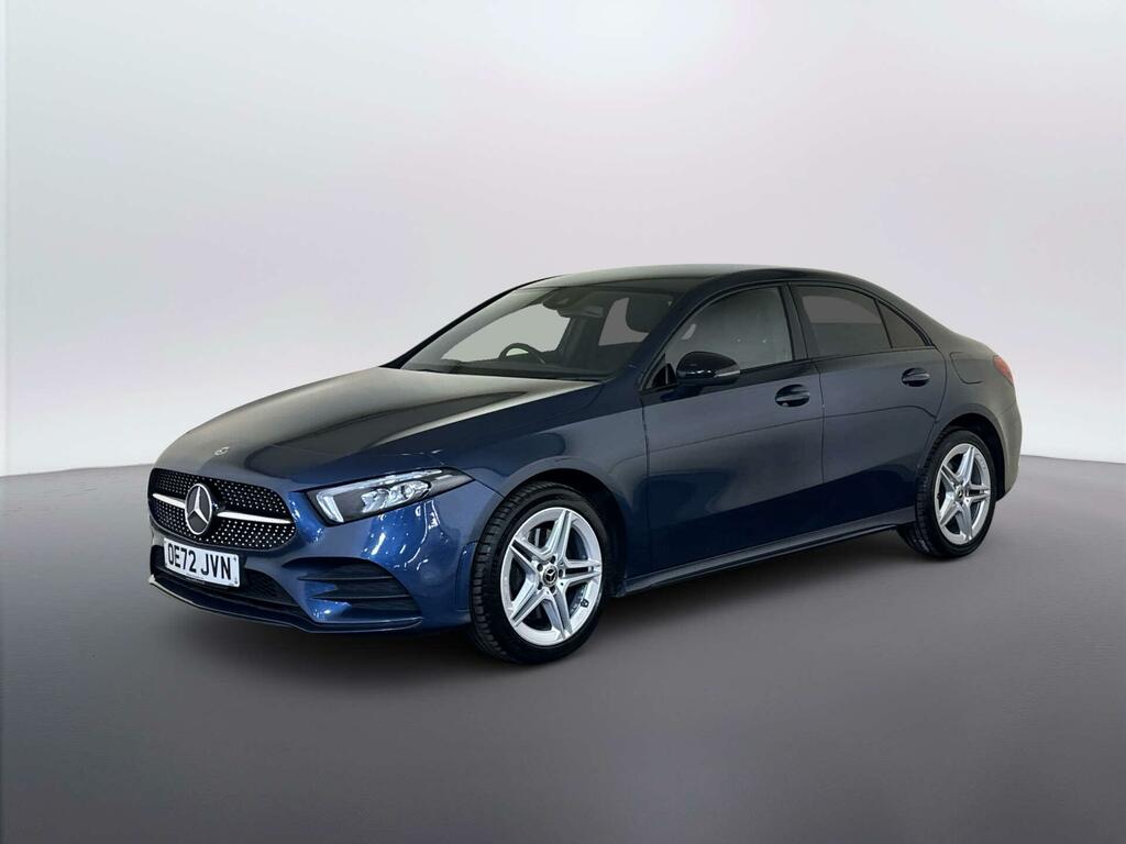 Mercedes-Benz A Class 1.3 A250e 15.6Kwh Amg Line Executive Saloon OE72JVN Blue #4