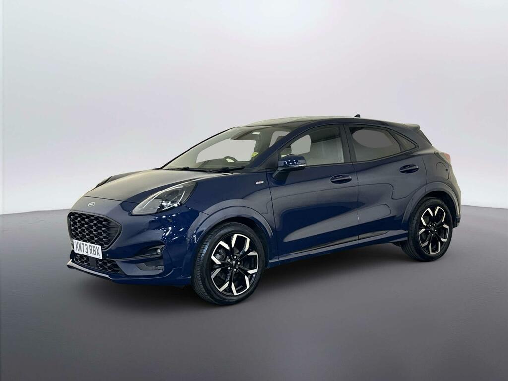 Ford Puma 1.0T Ecoboost Mhev St-line X Suv Hybrid KW73RBX Blue #4