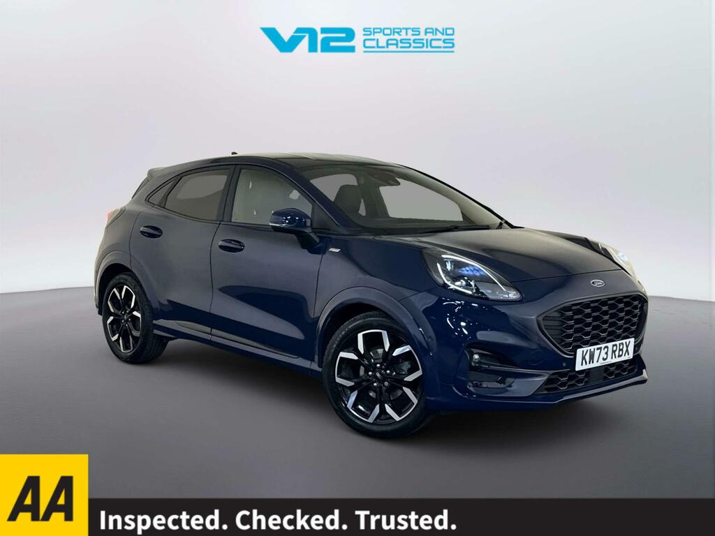 Ford Puma 1.0T Ecoboost Mhev St-line X Suv Hybrid Blue
