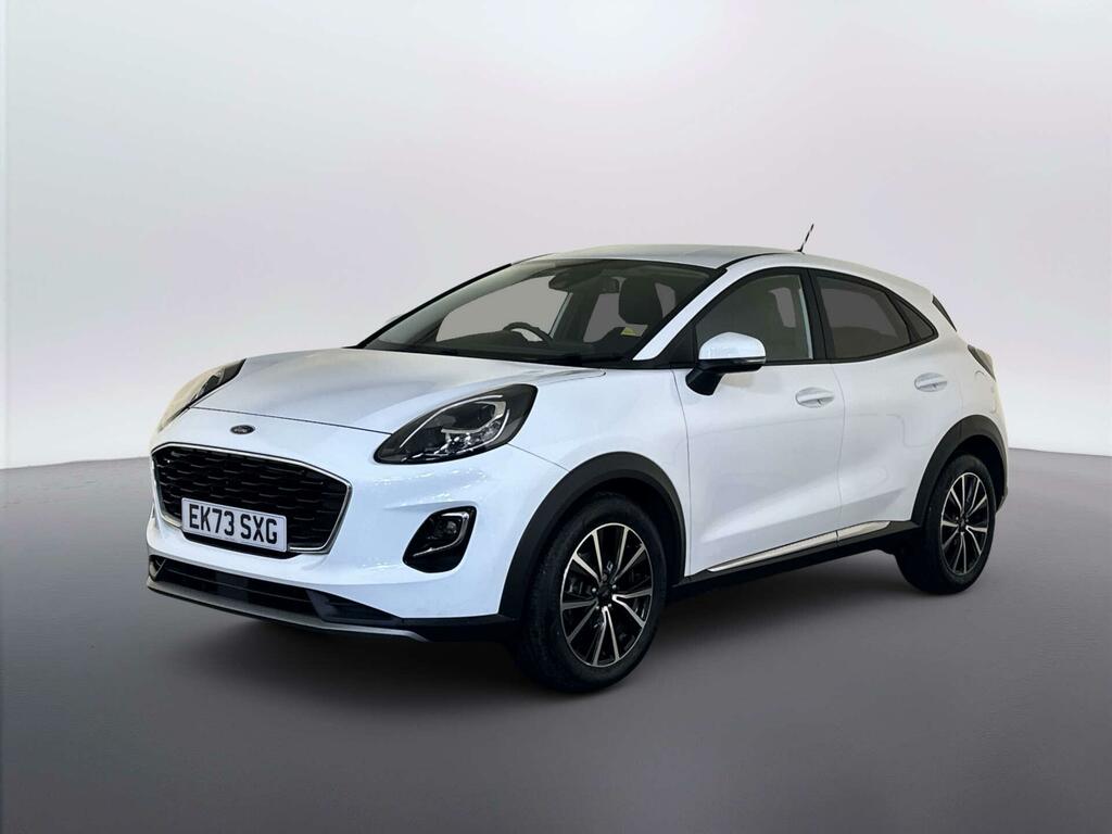 Ford Puma 1.0T Ecoboost Mhev Titanium Suv Hybrid EK73SXG White #4