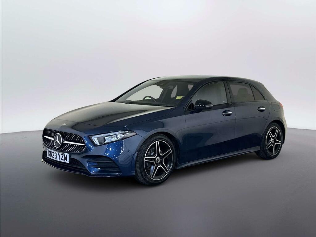 Mercedes-Benz A Class 1.3 A200 Amg Line Premium Hatchback 7 KN23YZM Blue #4
