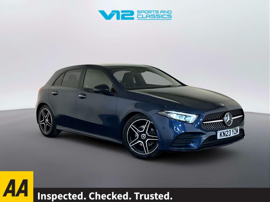 Mercedes-Benz A Class 1.3 A200 Amg Line Premium Hatchback 7 Blue